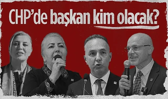 CHP Samsun İl Kongresi'nde 4 Aday Yarışıyor, Başkan Kim Olacak?