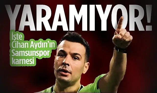 Cihan Aydın Samsunspor'a Yaramıyor! İşte Cihan Aydın'ın Karnesi...