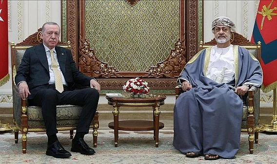 Cumhurbaşkanı Erdoğan Umman Sultanı Heysem bin Tarık ile Görüştü
