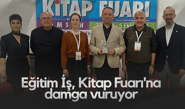 Eğitim İş, Samsun'da Kitap Fuarı'na Damga Vuruyor