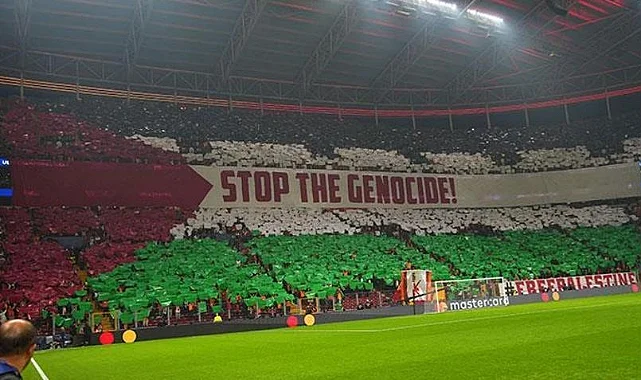 Galatasaray'ın Filistin Pankartı İçin Ceza Talebi
