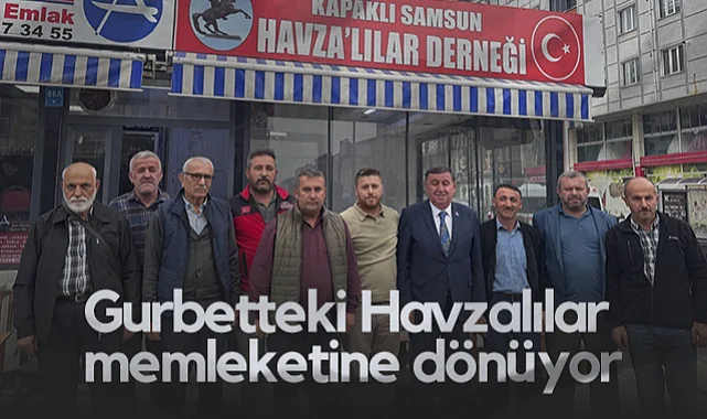 Havza Belediye Başkanı Murat İkiz: Gurbetteki Havzalılar Memleketine Dönüyor