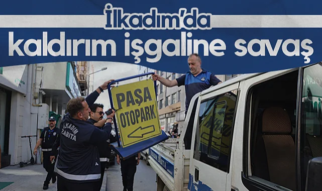 İlkadım Belediyesi Zabıta Ekipleri Kaldırım İşgaline Savaş Açtı: Başkan Kurnaz'dan Uyarı