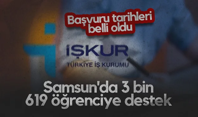 İŞKUR Gençlik Programı Başladı: Samsun'da 3 Bin 619 Öğrenciye Destek