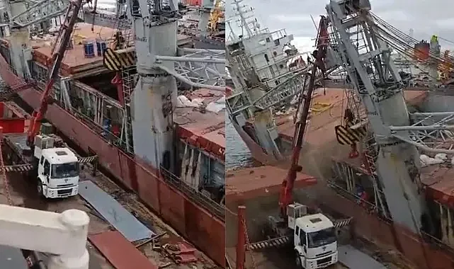İstanbul Tuzla’da Facia: Gemi Yan Yattı, 1 İşçi Hayatını Kaybetti