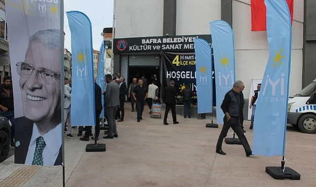 İYİ Parti Bafra 4. Olağan Kongresini Gerçekleştirdi