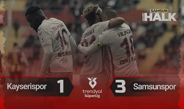 Maç Özeti | Holse Şov Yaptı, Samsunspor Kayserispor’u 3-1 Mağlup Etti