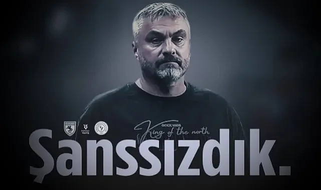 Rizespor Maçı Sonrası Samsunspor'un Hocası Reis'ten Net Açıklama: Şanssızdık