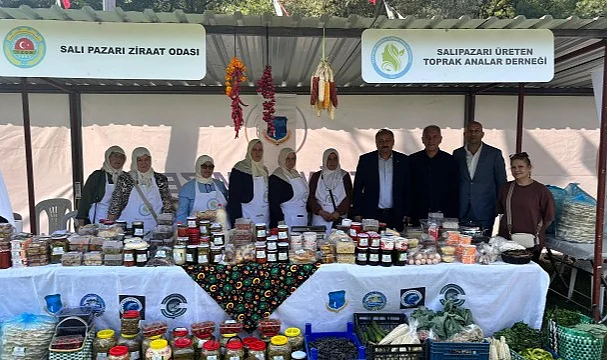 Salıpazarı Atakum Tarım Şenliği'nde İlgi Odağı Oldu