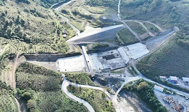 Salıpazarı Barajı’nda Çalışmalar Hızla Sürüyor