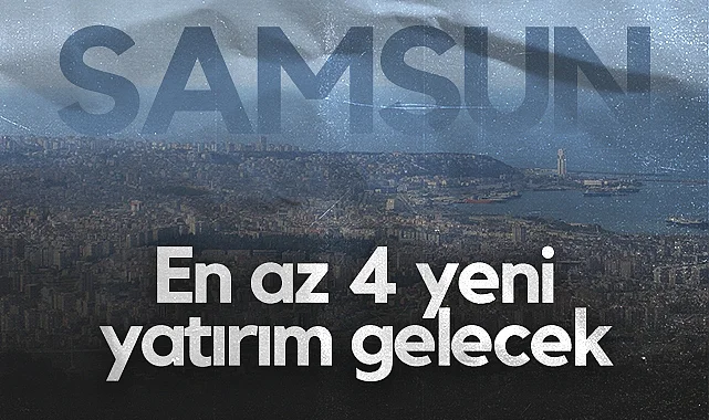 Samsun'a Yönelik Yeni Yatırım Hamlesi: 11 Başvurudan En Az 4'ü Devreye Alınacak