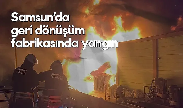 Bafra Osb Alevlere Teslim Oldu: Ekipler Yangınla Savaşıyor