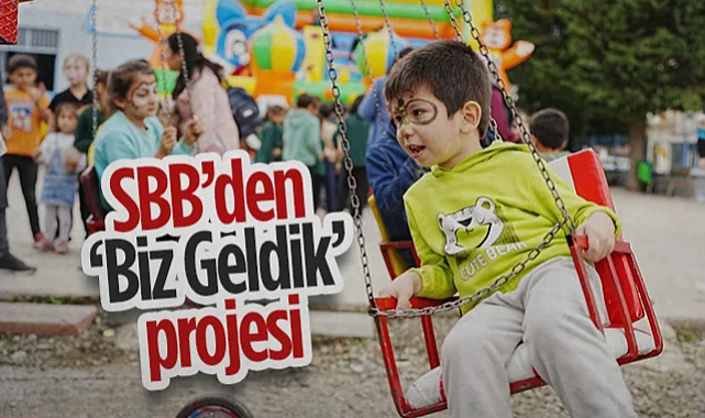 Samsun Büyükşehir Belediyesi'nden Biz Geldik Projesi: Gülen Çocuklar Renklenen Mahalleler