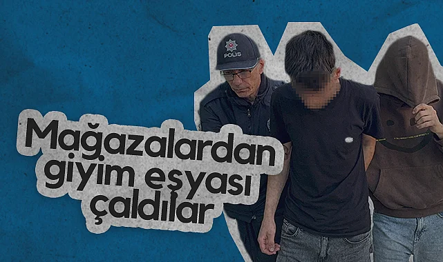 Samsun'da AVM Mağazalarından Hırsızlık Yapan 2 Şüpheli Yakalandı