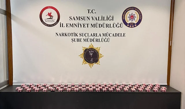 Samsun’da Bodrum Kata Uyuşturucu Baskını