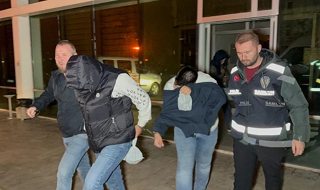 Samsun'da Çöp Konteynerinde Uyuşturucu Teslimatına 6 Tutuklama