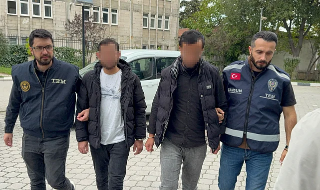 Samsun’da DEAŞ Operasyonu: 2 Gözaltı