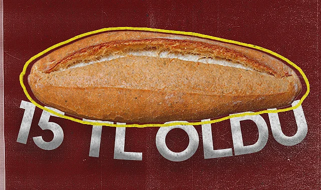 Samsun'da Ekmek Artık 15 Lira