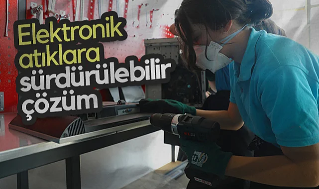 Samsun'da Elektronik Atıklara Sürdürülebilir Çözüm
