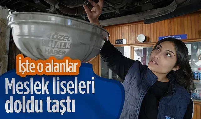 Samsun'da Gençler Meslek Liselerini Tercih Etti! İşte O Alanlar...