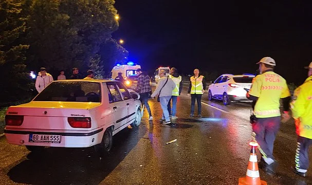 Samsun'da İki Otomobil Çarpıştı: 1 Kişi Yaralandı