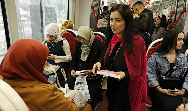 Samsun'da Kadın Yolculara Kanser Anlatıldı