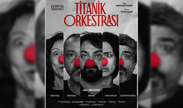 Samsun'da Karma Sahne'den Titanik Orkestrası