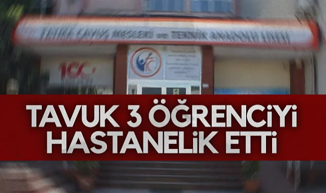 Samsun’da Liseli 3 Öğrenciyi Okulda Yedikleri Yemek Hastanelik Etti
