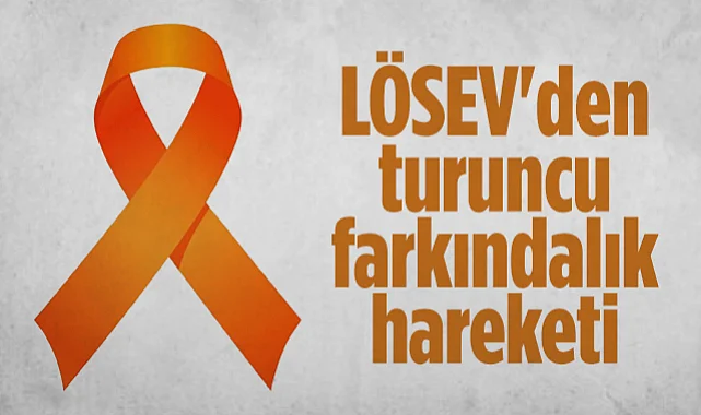 Samsun'da LÖSEV'den Turuncu Farkındalık Hareketi