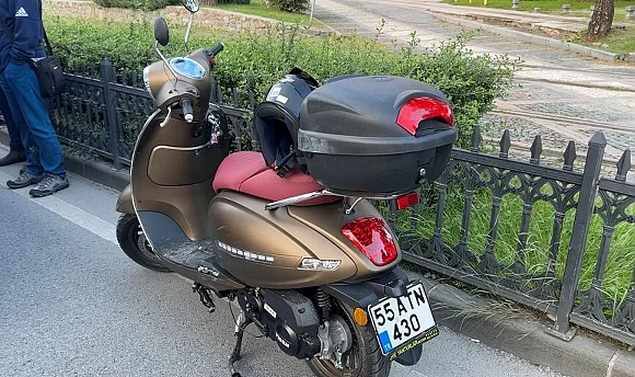 Samsun'da Motosiklet ile Pikap Çarpıştı: 1 Yaralı