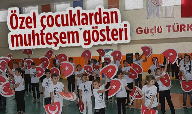 Samsun'da Özel Çocuklardan Muhteşem Gösteri