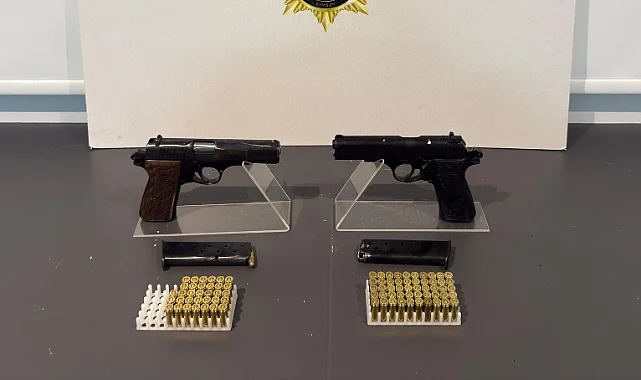 Samsun’da Ruhsatsız Silah Operasyonunda İki Zanlı Yakalandı