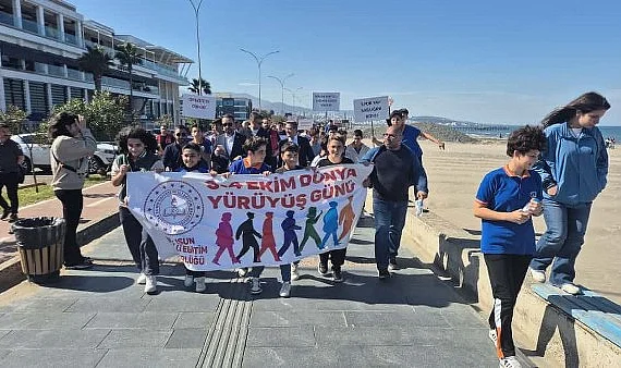 Samsun'da Sağlıklı Yaşam Yürüyüşü