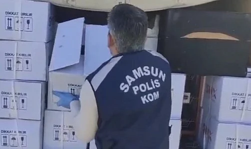 Samsun'da Sahte İçki Operasyonu: 445 Litre Etil Alkol Ele Geçirildi