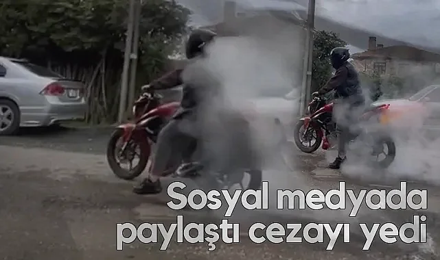 Samsun'da Trafik İhlali Paylaşımı Polisin Radarına Takıldı