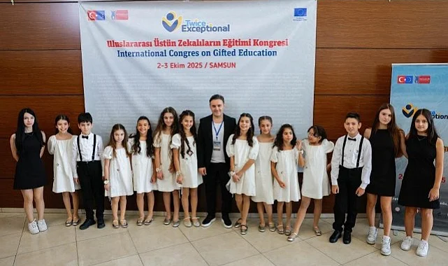 Samsun’da Üstün Zekalıların Eğitimi Kongresi Gerçekleştirildi