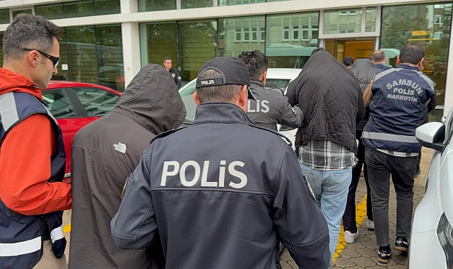 Samsun'da Uyuşturucu Ticaretinden 6 Kişi Tutuklandı
