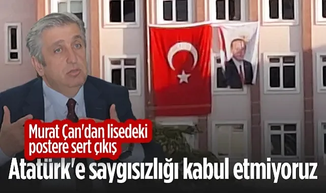 Samsun'daki O Lisede Atatürk Posteri Asılmadı! CHP'li Murat Çan Sert Tepki Gösterdi