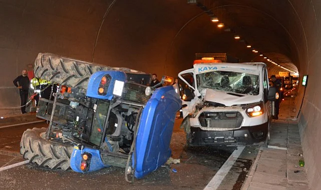 Samsun Havza'da Korkunç Kaza: Tünel İçinde Traktör Devrildi, 1 Kişi Sıkıştı