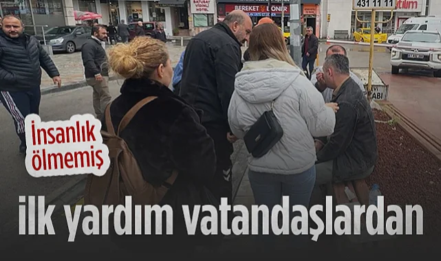 Samsun Meydanda Fenalaştı, Vatandaşlar Seferber Oldu