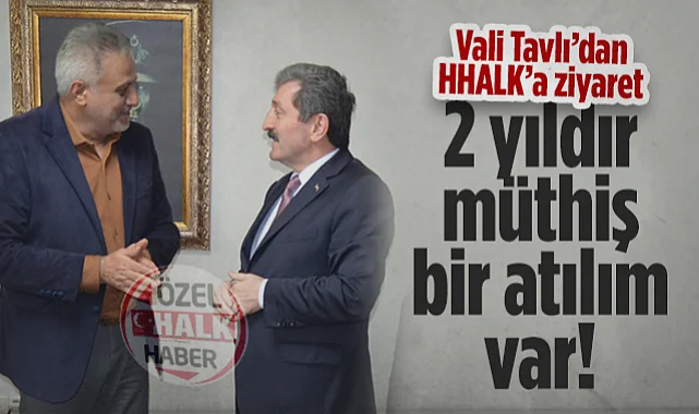 Samsun Valisi Orhan Tavlı'dan Halk Gazetesi'ne Ziyaret: 2 Yıldır Müthiş Bir Atılım Var!