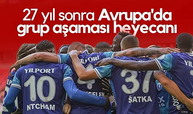 Samsunspor 27 Yıl Sonra Avrupa'da Grup Aşaması Heyecanını Yaşayacak