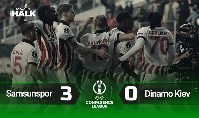 Samsunspor 3-0 Dinamo Kiev: Maç Özeti, Goller ve Muhteşem Gece