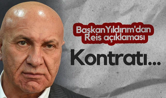 Samsunspor Başkanı Yıldırım'dan Thomas Reis Açıklaması: Kontrat Görüşmesi...