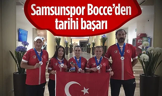 Samsunspor Bocce Takımı'ndan Tarihi Başarı