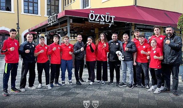 Samsunspor Boks Takımı'ndan Şampiyona Öncesi Moral Kahvaltısı