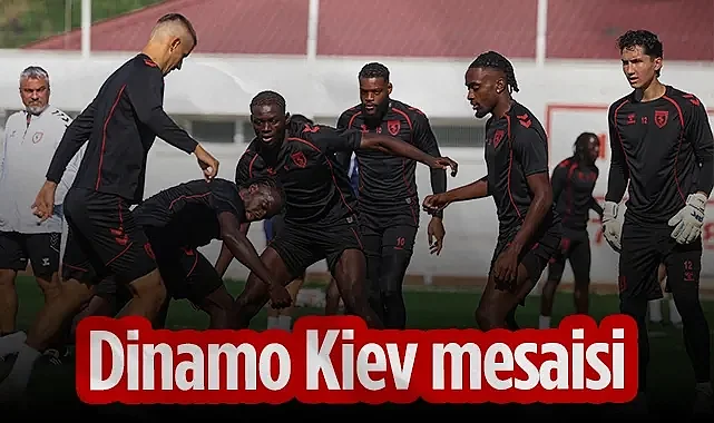 Samsunspor'da Kiev Mesaisi Başladı
