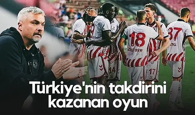 Samsunspor'dan Türkiye'nin Takdirini Kazanan Oyun