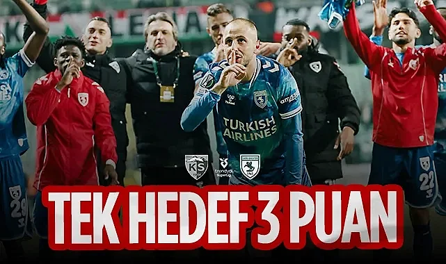 Samsunspor Kayserispor Deplasmanında: Tek Hedef 3 Puan