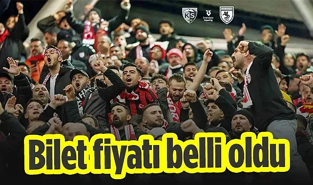 Samsunspor-Kayserispor Maçı Bilet Fiyatı Belli Oldu